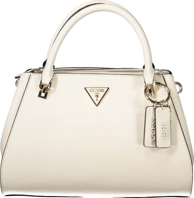 Produktbild von Elegante Beige Damen Handtasche mit vielen Fächern und abnehmbarem Gurt