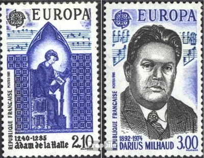 Produktbild von Briefmarken Frankreich 1985 Mi 2497-2498 (kompl.Ausg.) postfrisch Europa
