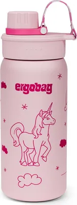Produktbild von Ergobag Einhorn Edelstahl Trinkflasche