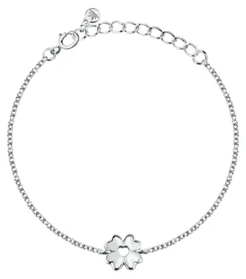 Produktbild von Silberarmband fü r Kinder Vierblä ttriges Kleeblatt Dono SAZL05