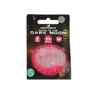 Image de Dog Comets COME017B, Dog, Ball, Pink, Rubber, Chewing, Teeth cleaning, 5 cm