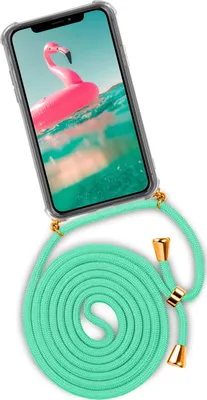 Produktbild von TWIST-Case + TWIST-Cord für iPhone X / iPhone Xs, Farbe:Icy Mint (Gold)