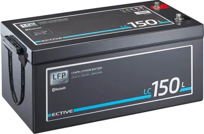 Produktbild von ECTIVE LC 150L BT 24V LiFePO4 Lithium Versorgungsbatterie 150 Ah - 0% nach §12 Abs. 3 UstG