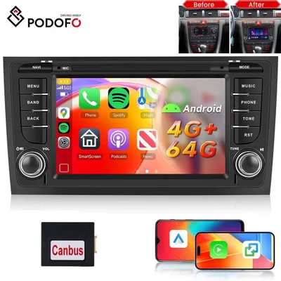 Produktbild von Android-Multimedioradio – Autoradio – Navigationssystem – Infotainmentsystem – CarPlay-Radio