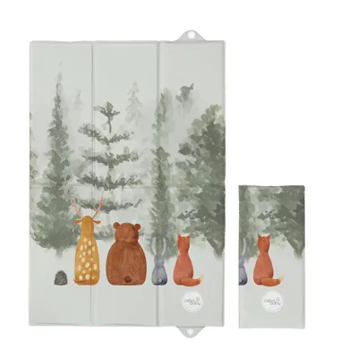 Produktbild von CEBA BABY Faltbare Wickelunterlage (40x60) Basic Forest Companions