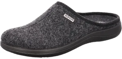 Produktbild von Rohde Damen Softfilz-Pantoffel mit herausnehmbarem Fußbett Bari 6548, Größe:39 EU, Farbe:Grau