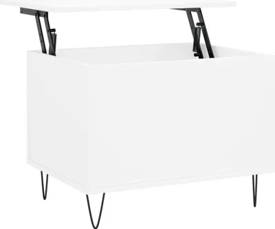 Produktbild von vidaXL Couchtisch Weiß 60x44,5x45 cm Holzwerkstoff