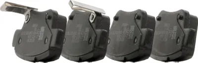 Produktbild von BLUE PRINT Bremsbeläge Satz Hinten für TOYOTA AVENSIS Kombi (T25) ADT342147