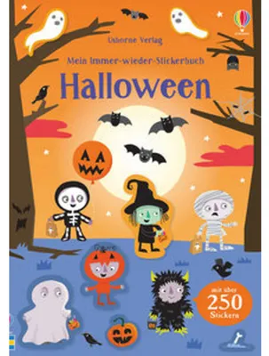 Produktbild von Mein Immer-wieder-Stickerbuch: Halloween