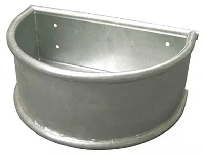 Image de Bac rond Kerbl, modèle lourd, galvanisé à chaud
