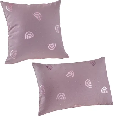 Image de Howa set de 2 housses de coussin "arc-en-ciel" 8701