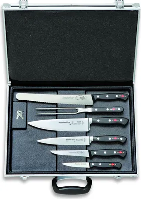 Produktbild von F. DICK Messer-Set Premier Plus Koffer mit Magneteinlage Kochmesser Fleischgabel