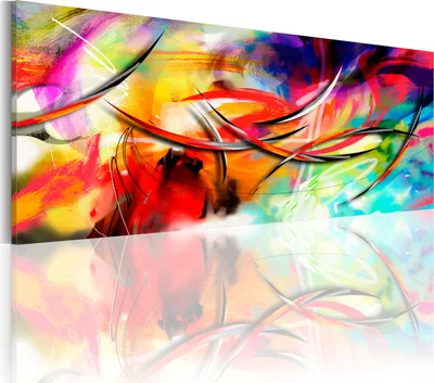 Immagine prodotto di Murale moderno a-A-0001-b-b (120x40) - 1 pezzo fotografia su tela foto decorazione arte da parete stampa astratta moderna