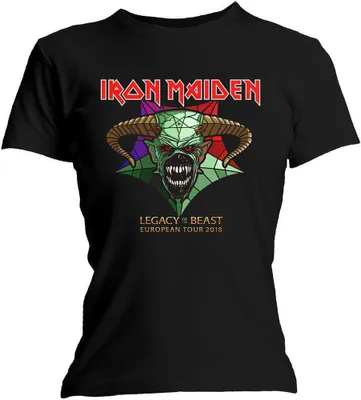 Image de Iron Maiden - Héritage de la Bête Tour Femme grand t-shirt - noir