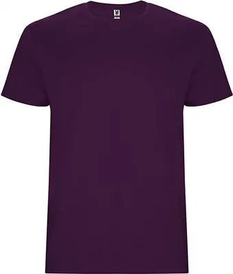 Produktbild von Roly CA6681 | Stafford T-Shirt - Doppellagiger Rundhalskragen - Farbe: Purple 71 - Größe: L