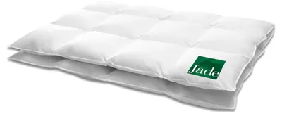Produktbild von HANSKRUCHEN Jade Daunenbettdecke 155x200 cm Medium 90% Daunen waschbar Allergiker Steppdecke atmungsaktiv Bettdecke weiss