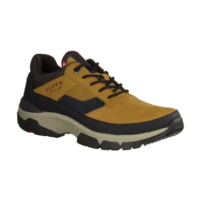 Produktbild von Lloyd Ebe Herren Sneaker, Halbschuhe, Leder, Wheat (Braun), Wechselfußbett - Herrenschuhe Sneaker / Schnürschuh, Braun, leder/textil