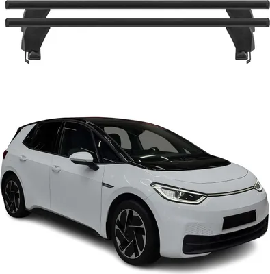 Immagine prodotto di Menabo portapacchi base per VW ID 3 2019-2025 alluminio nero 2 pezzi