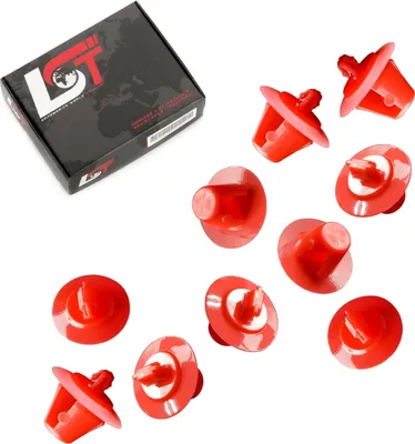 Produktbild von 10x Heckspoiler Befestigung Clips Halter für RENAULT CLIO II MEGANE II