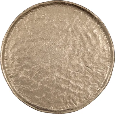 Produktbild von Greengate Aluminiumteller gold medium 24,5cm