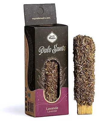 Image de Sagrada Madre Palo Santo Stick à la lavande – lot de 2 pièces – 20 g