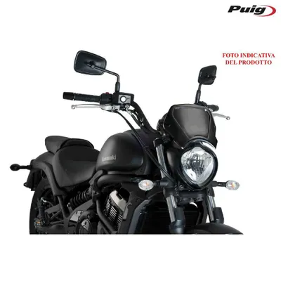 Produktbild von Puig Aluminium Ducati Scrambler Frontplatte Schwarz  Schwarz One Size