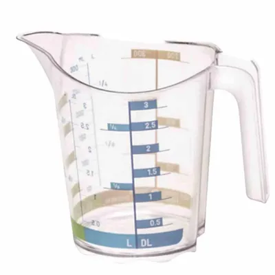 Image de Domino verre doseur en plastique, 0.3 L, EF250102