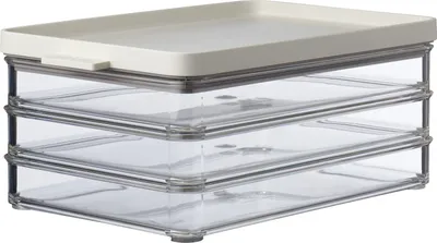 Zdjęcie produktu dla Mepal słoik na lodówkę omnia slices 3 warstwy - nordic white