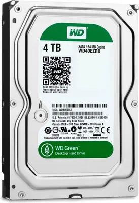 Produktbild von Western Digital Caviar Green WD40EZRX 4 TB Festplatte