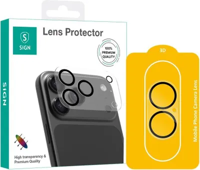 Immagine prodotto di SiGN Pellicola protettiva per obiettivo in vetro temperato per iPhone 17 Pro Max