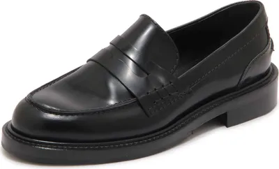 Produktbild von L8372 Mocassino Donna Guglielmo Rotta Woman Leather Loafer Black