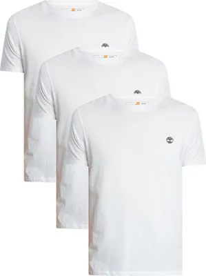 Produktbild von Timberland 3er-Pack schmale Dunstan River-T-Shirts, Weiß M