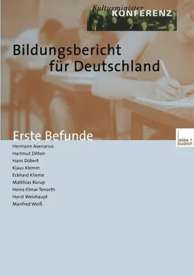 Produktbild von Bildungsbericht für Deutschland