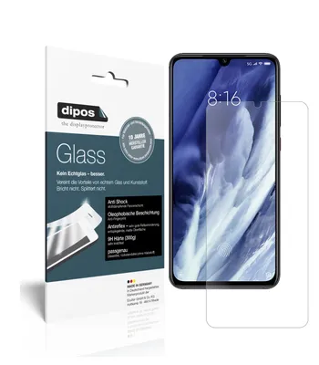 Produktbild von 2x Schutzfolie für Xiaomi Mi 9 Pro 5G matt - Anti-Shock 9H Folie dipos Glass Kunststoffglas