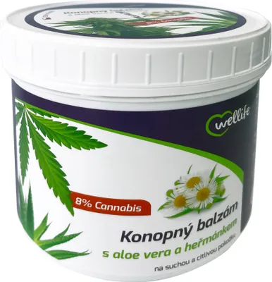 Image de Baume de chanvre à l'aloe vera et à la camomille 500 ml
