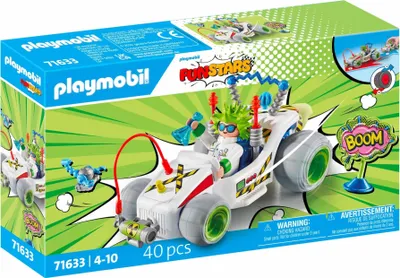Zdjęcie produktu dla PLAYMOBIL Playmo Karts 71633 Profesor wycigowy
