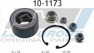 Produktbild von IJS GROUP Radlagersatz für VW Golf IV Schrägheck (1J1) 74mm 10-1173