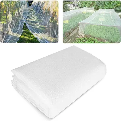 Imagen del producto de Malla antiinsectos de malla fina, 3 x 10 metros, de polietileno, para jardín
