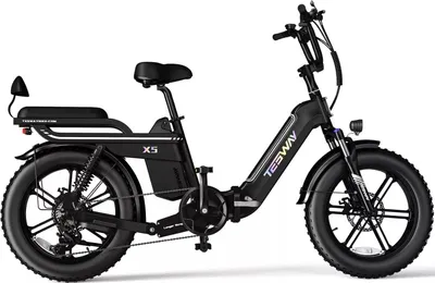 Produktbild von Elektrofahrrad Mountainbike 30AH 20 Zoll Klapprad Fatbike City ebike E Bike Klapprad Abnehmbarer Akku MTB E-Mountainbike