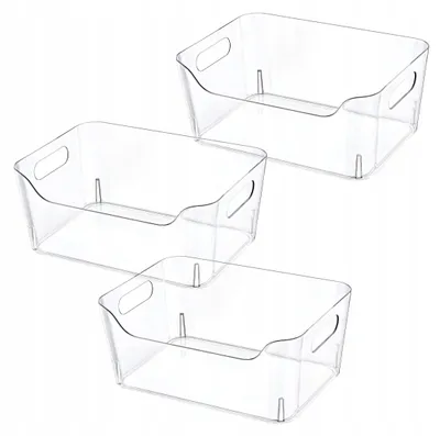 Obrázek produktu pro POTZ Store&Fresh organizér do lednice 3 ks 5 L průhledný