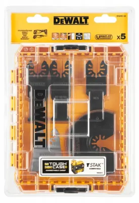 Sägeblattsatz STANLEY BLACK+DECKER DEWALT MT 5-teilig BiM für Holz und Metall