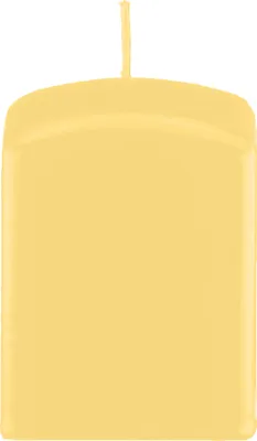 Produktbild von Quader, Quadratische Kerzen Hellgelb 200 x Ø 60/60 mm, 4 Stück