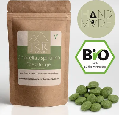 Produktbild von Chlorella Spirulina Presslinge 1000g