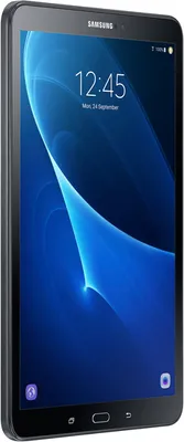 Produktbild von Samsung SM-T585N, 25,6 cm (10.1"), 1920 x 1200 Pixel, 16 GB, 2 GB, Android, Schwarz