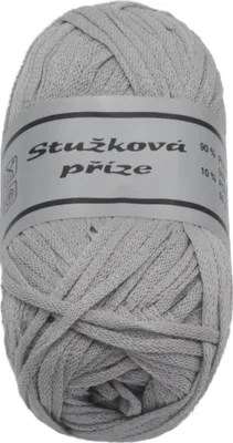Obrázok produktu pre Priadza STUŽKOVÁ - 50g / 109 m - sivá