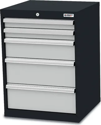 Image de Armoire à tiroirs WS24 L x P x H 600 x 575 x 820 mm - WS24-100197