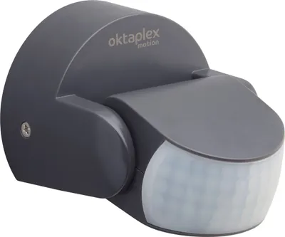 Sensore Di Movimento Da Esterno Esterno Oktaplex Tea 360° - Telecomando, IP65, Portata 9m Per Esterni Rilevatore Movimento
