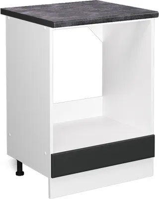 Produktbild von Herdumbauschrank Vicco R-Line Anthrazit Landhaus 60 cm , AP Anthrazit, Model 46718
