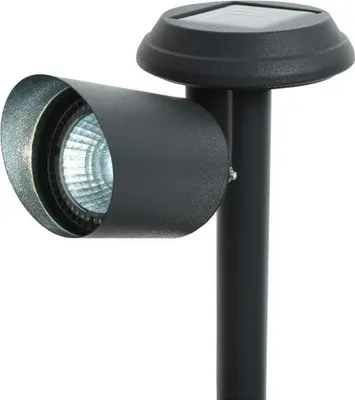 Obrázek produktu pro Zahradní kůl projektor solární led 3lm 6400k 45º 10x17x25,5cm