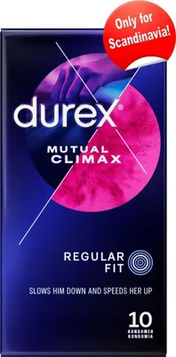 Immagine prodotto di Durex - Climax Reciproco - Preservativi Regolari e Adatti